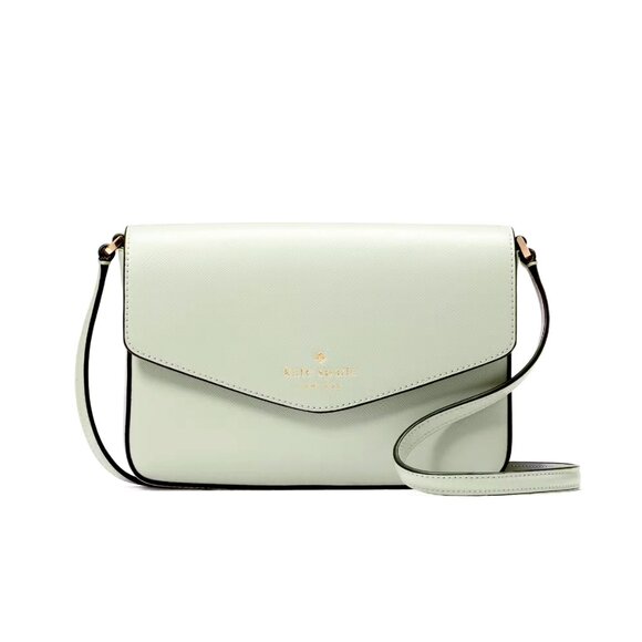 New Kate Spade Sadie Envelope Crossbody Light Olive - Picture 1 of 5
